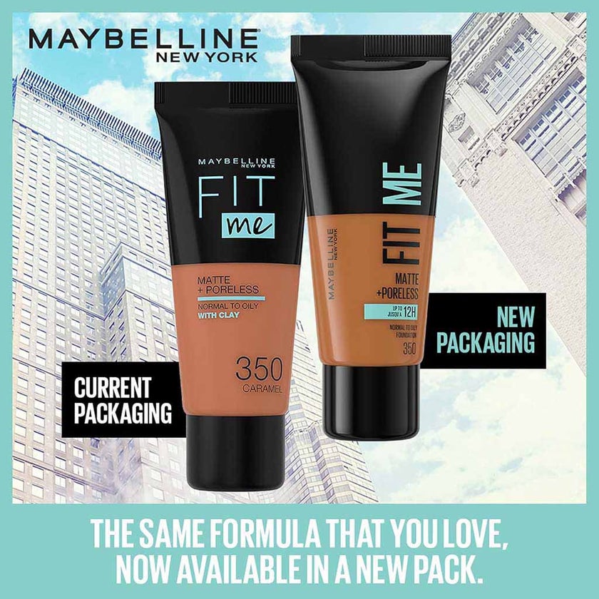 Maybelline Fit Me Matte + Poreless Foundation 30ml - Buff Beige/130