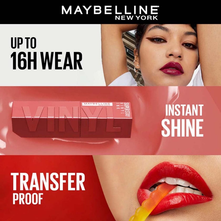 Maybelline Super Stay Vinyl Ink Liquid Lip Color - Peachy/15