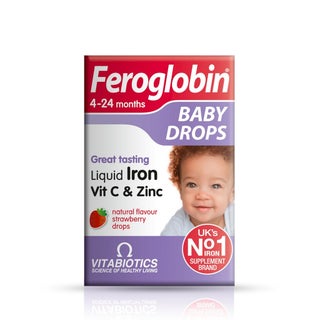 Vitabiotics Feroglobin Iron Supplement Baby Drops 30ml