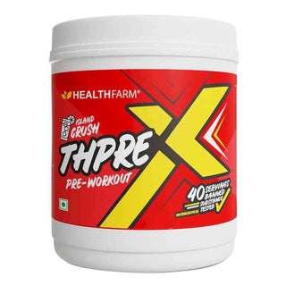 Healthfarm ThPreX Pre-Workout Supplement - Island Crush 500g, 40 Servings