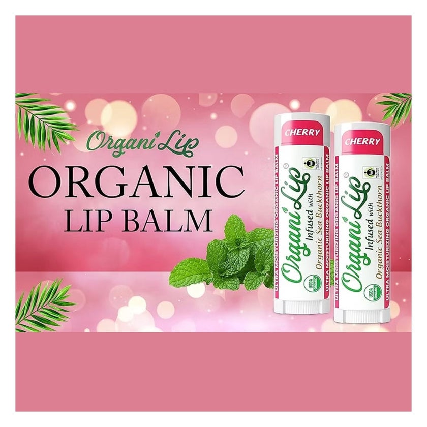 Organi Lip Cherry Flavored Lip Balm