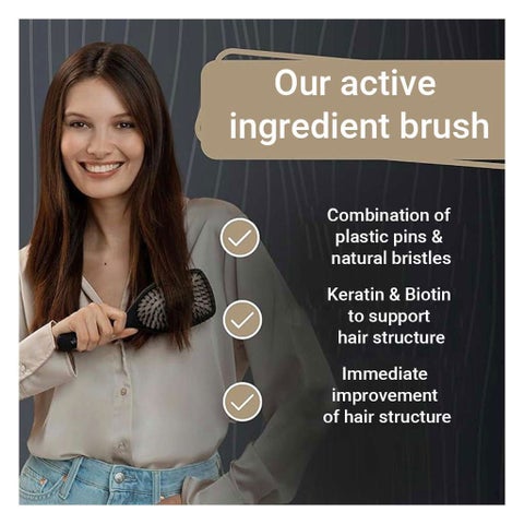 Parsa Beauty Keratin Care & Shine Paddle Hairbrush