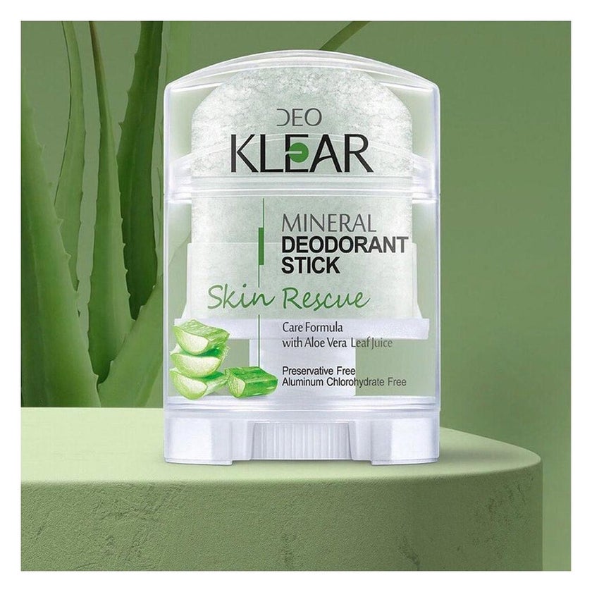 Deo Klear Skin Rescue Mineral Deodorant Stick 70g