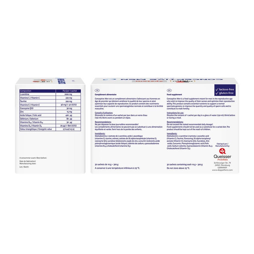 Doppelherz System Conceptive For Men Sachets, Pack of 30’s