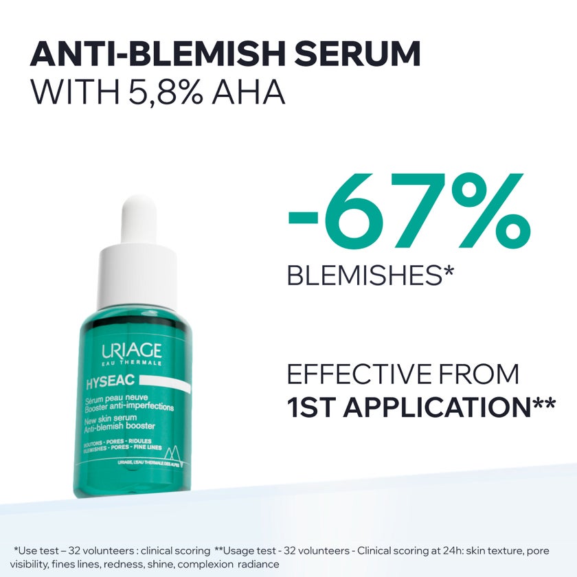 Uriage Hyseac New Skin Anti-Blemish Booster Serum - 30ml
