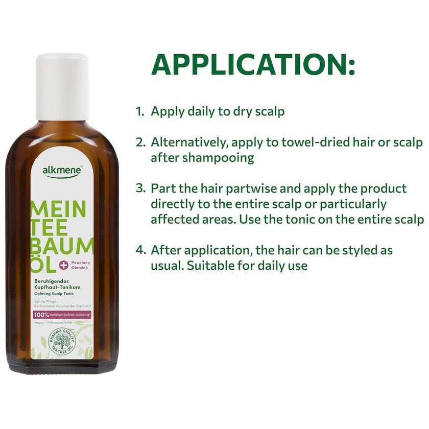 Alkmene My Tea Tree Oil Calming Scalp Tonic For Dandruff 250ml