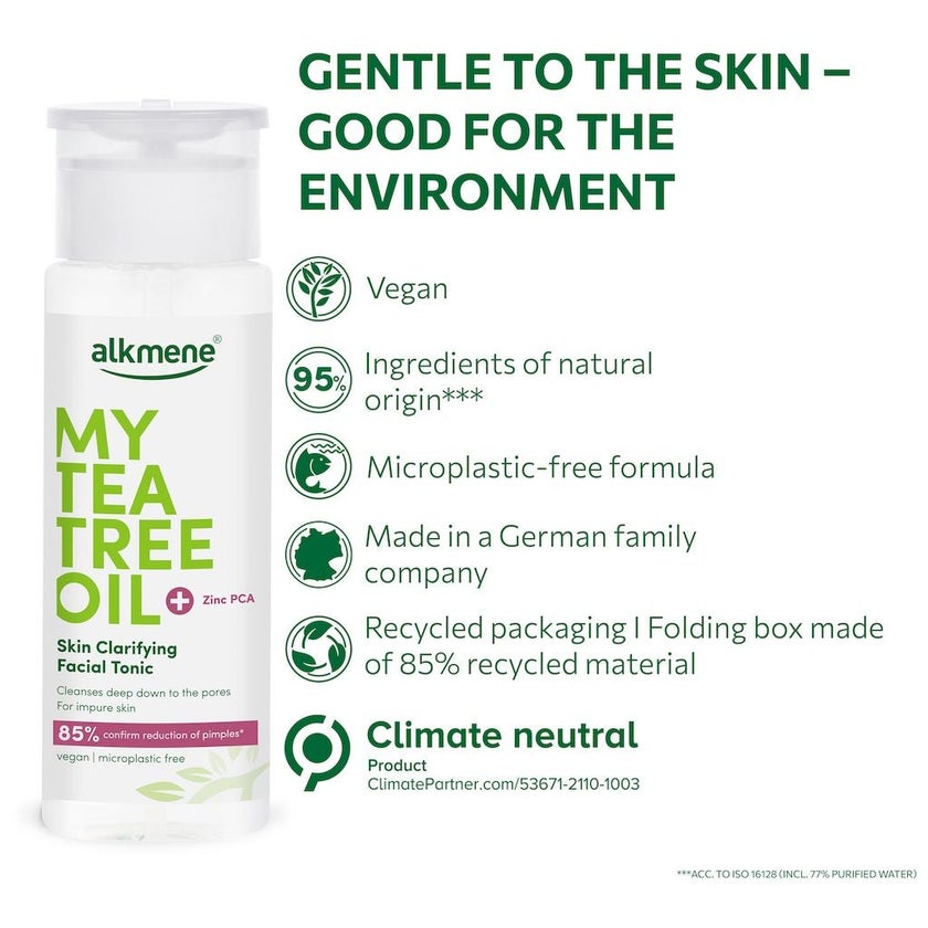 Alkmene My Tea Tree Oil Skin Clarifying Facial Tonic 150ml