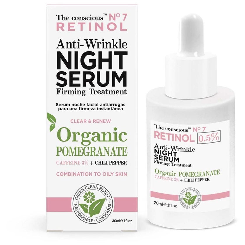 The Conscious No 7 Retinol Anti-Wrinkle Night Serum 30ml