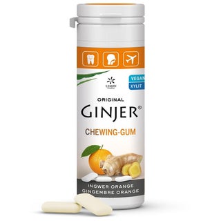 Ginjer Chewing Gum 30g - Orange Flavor