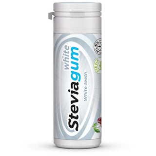 Ginjer Steviagum White Chewing Gum 30g - Cherry 