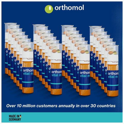 Orthomol Vital M Men's Supplement Vials + Capsules, Pack of 7's