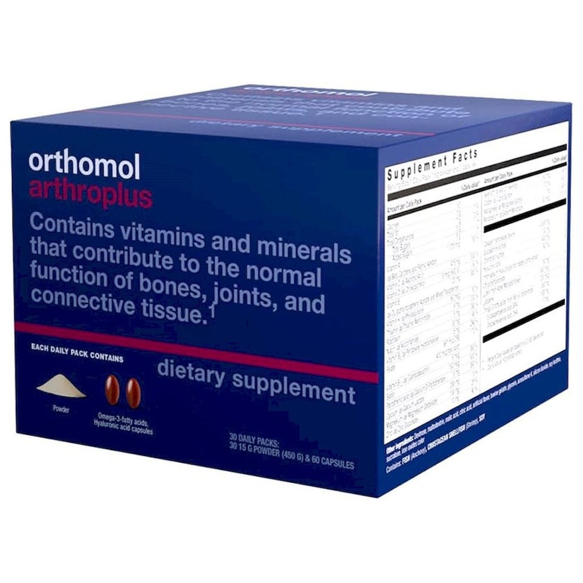 Orthomol Arthoplus Supplement Powder + Capsules, Pack of 30's