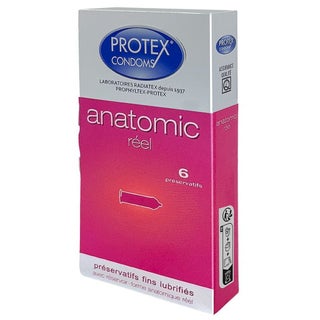 Protex Anatomic Reel Condoms, Pack of 6's