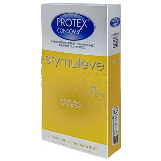 Protex Stymuleve Condoms, Pack of 6's