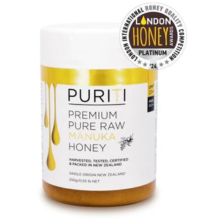 Puriti Premium UMF 20+ MGO 850+ Pure Raw Manuka Honey 250g