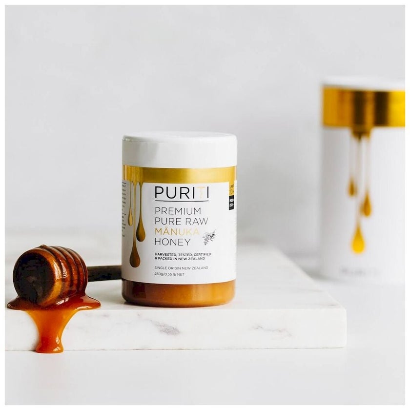 Puriti Premium UMF 20+ MGO 850+ Pure Raw Manuka Honey 250g
