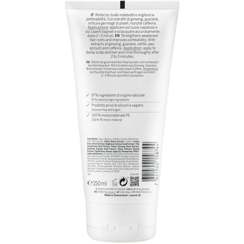 Rausch Caffeine Anti Hair Loss Conditioner With Ginseng 150ml