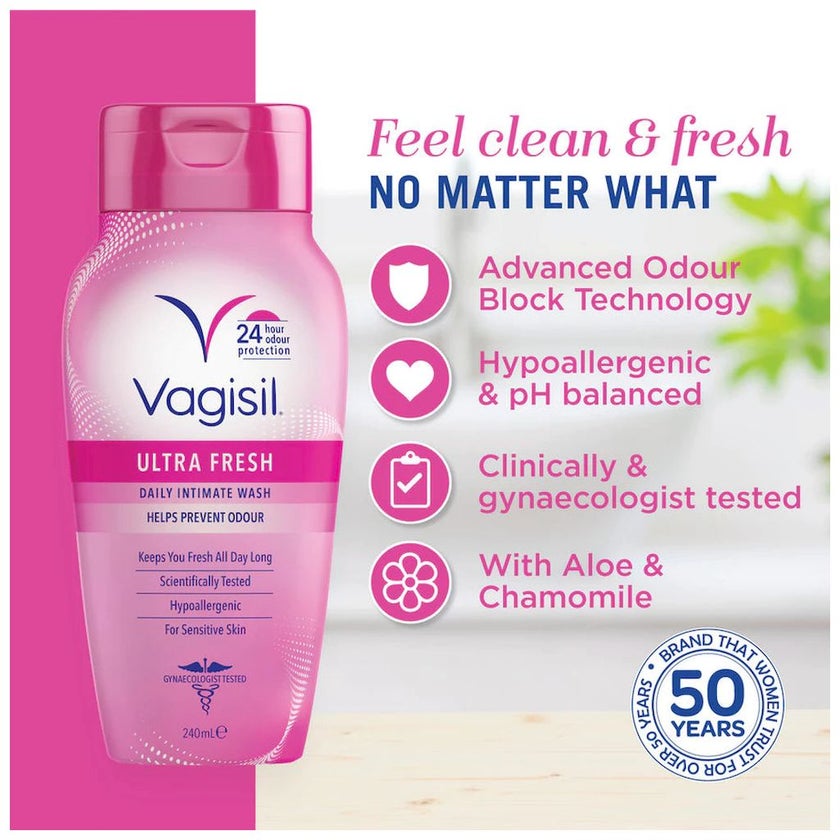 Vagisil Ultra Fresh Daily Intimate Wash 354ml