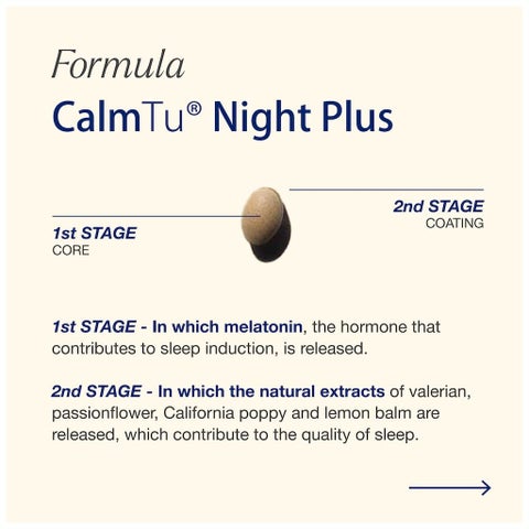 Vitae CalmTu Night Plus Melatonin Tablets, Pack of 30's