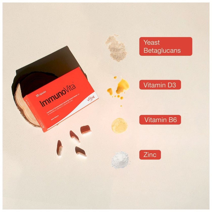 Vitae ImmunoVita Capsules For Immunity Support, Pack of 30's