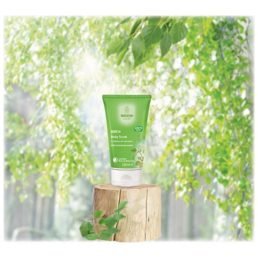 Weleda Birch Shower Body Scrub 150ml