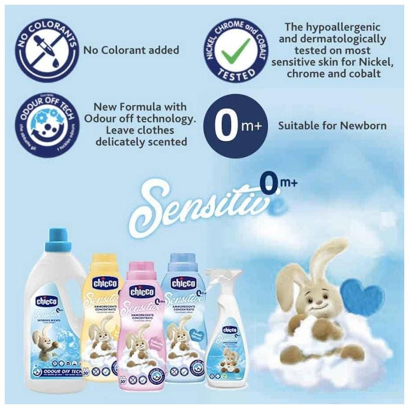 Chicco Sensitive 0M+ Baby Fabric Softener 1.5l - Sweet Talcum