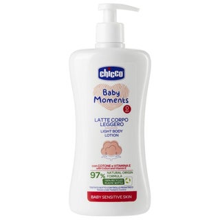 Chicco Baby Moments 0M+ Light Body Lotion For Sensitive Skin 500ml 