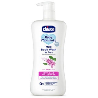 Chicco Baby Moments 0M+ No-Tears Mild Body Wash 500ml - Relax