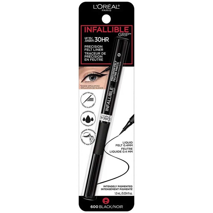 L'Oreal Paris Infallible Grip Precision Felt Eyeliner 01 - Black