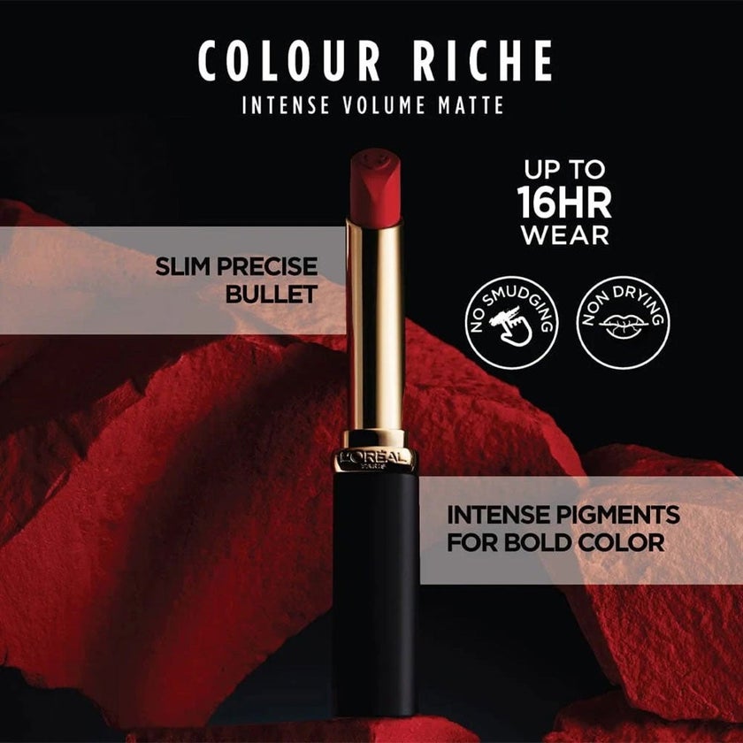 L'Oreal Paris Color Riche Intense Volume Matte Lipstick - Light Oolong/610 