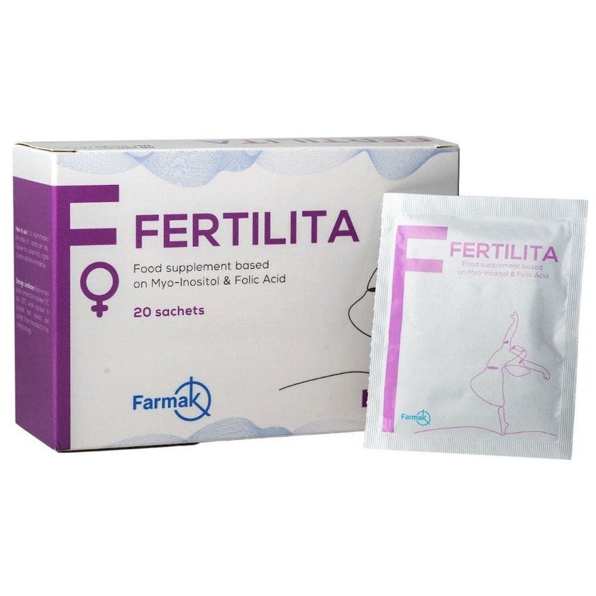 Fertilita Myo-Inositol & Folic Acid Food Supplement Sachets, Pack of 20's
