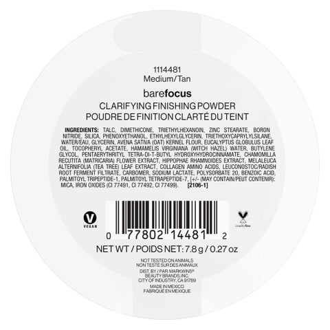 Wet n Wild Bare Focus Clarifying Finishing Powder - Medium Tan