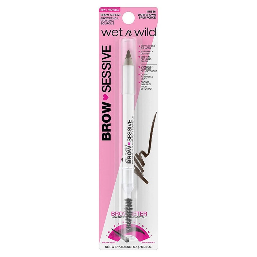 Wet n Wild Brow-Sessive Eye Brow Pencil - Dark Brown