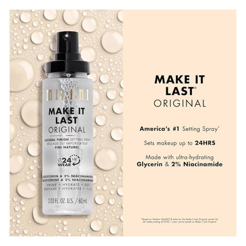 Milani Make It Last Original Natural Finish Setting Spray - 60ml