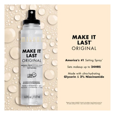 Milani Make It Last Original Natural Finish Jumbo Setting Spray - 117ml