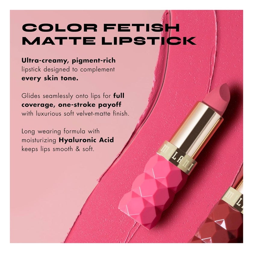 Milani Cosmetics Color Fetish Matte Lipstick - Passion/440