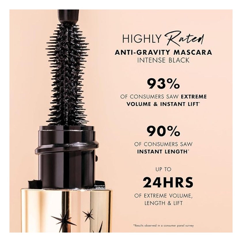 Milani Cosmetics Highly Rated Anti-Gravity Mascara 11.5ml - 115 Intense Black 