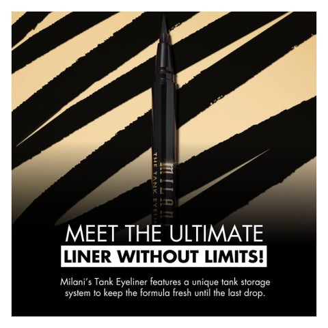 Milani Stay Put The Tank Liquid Eyeliner - Black Noir/110