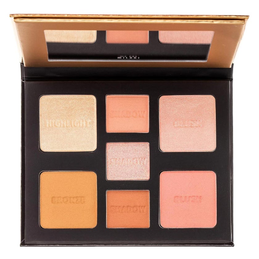 Milani Cosmetics All-Inclusive Eye, Cheek & Face Palette - Light To Medium/110
