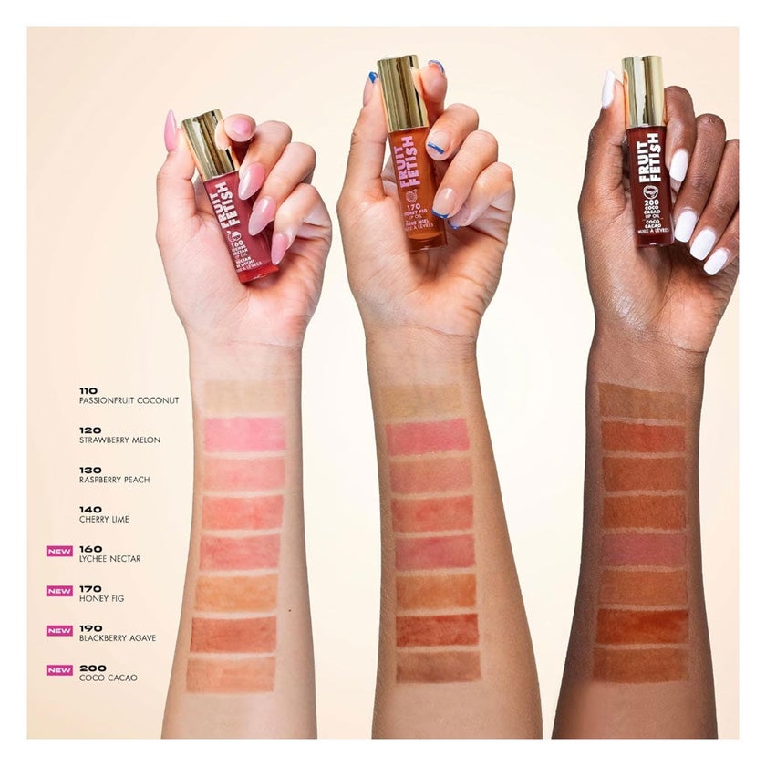 Milani Cosmetics Fruit Fetish Lip Oil 4ml - Raspberry Peach/130