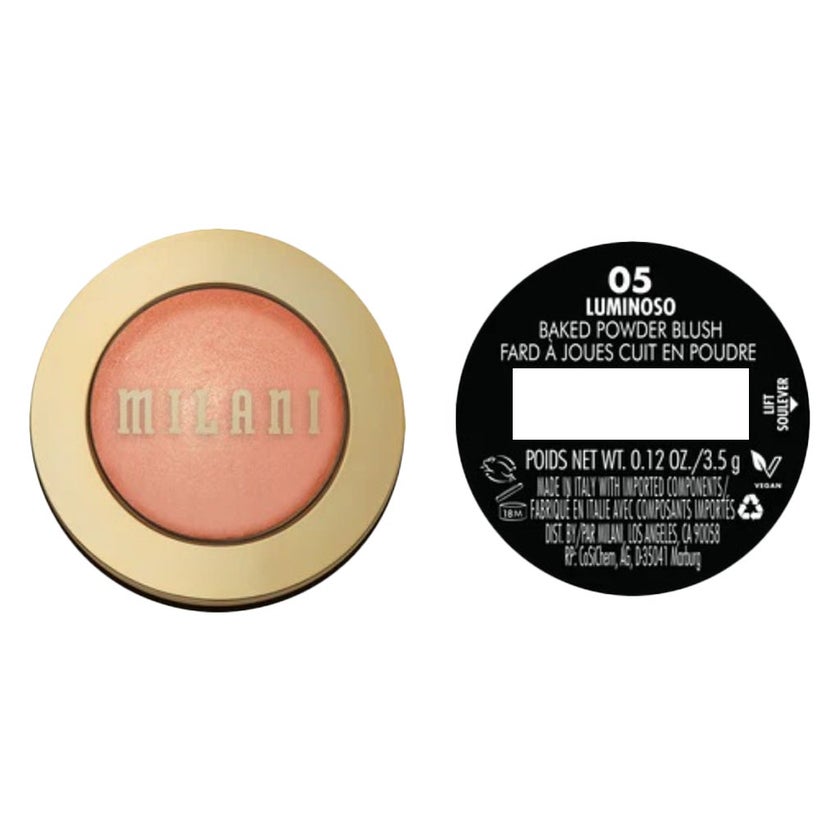 Milani Cosmetics Baked Powder Blush - Luminoso/05