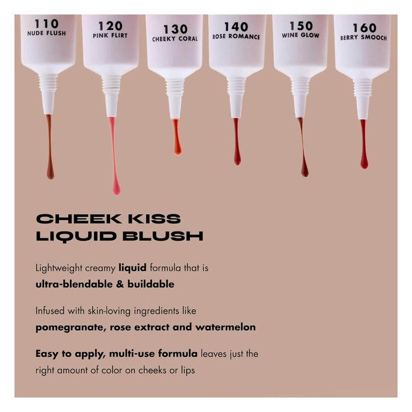 Milani Cosmetics Cheek Kiss Liquid Blush - Rose Romance/140