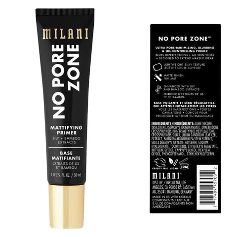 Milani No Pore Zone Mattifying Primer - 30ml