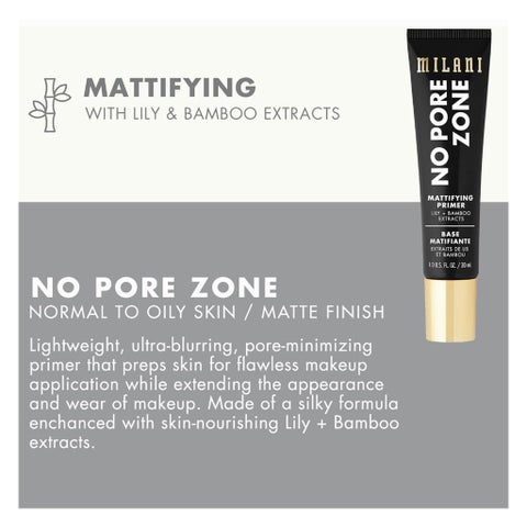 Milani No Pore Zone Mattifying Primer - 30ml