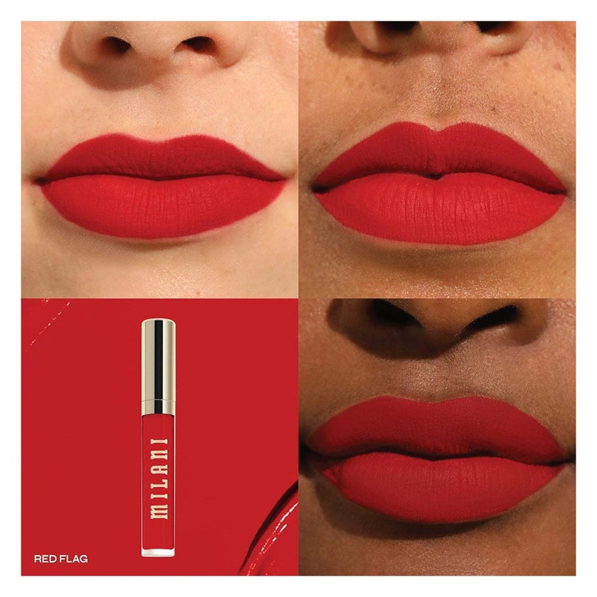 Milani Cosmetics Stay Put Liquid Lip Longwear Lipstick - 210 Red Flag