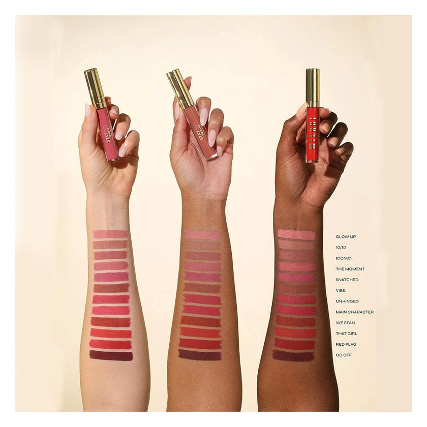 Milani Cosmetics Stay Put Liquid Lip Longwear Lipstick - Red Flag/210 