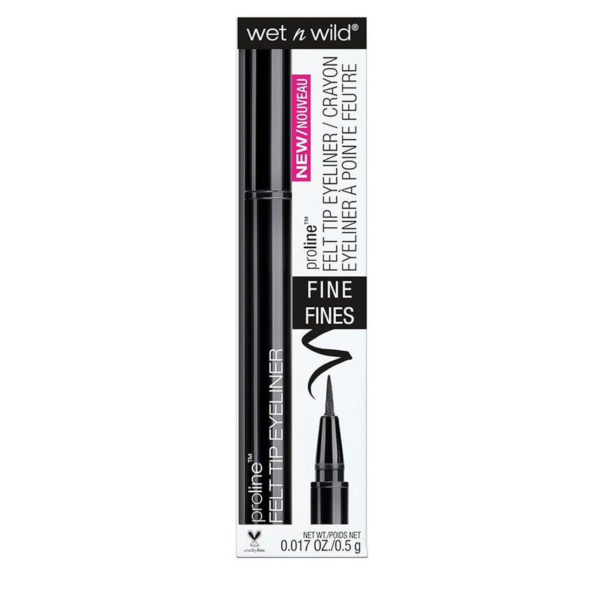 Wet n Wild Proline Felt Tip Eyeliner - Black