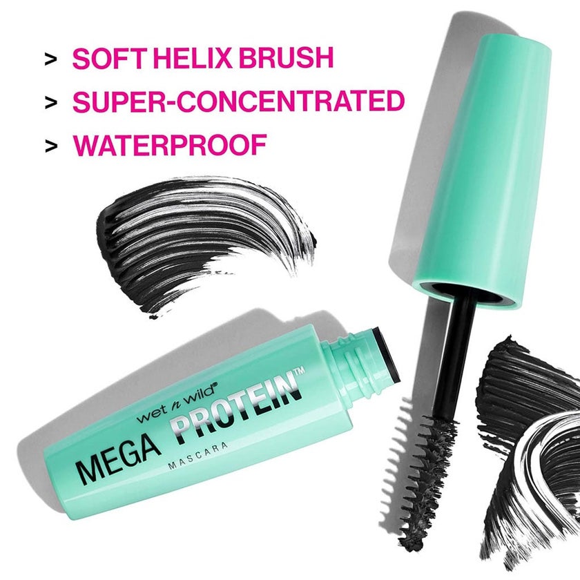 Wet n Wild Mega Protein Waterproof Mascara - Very Black