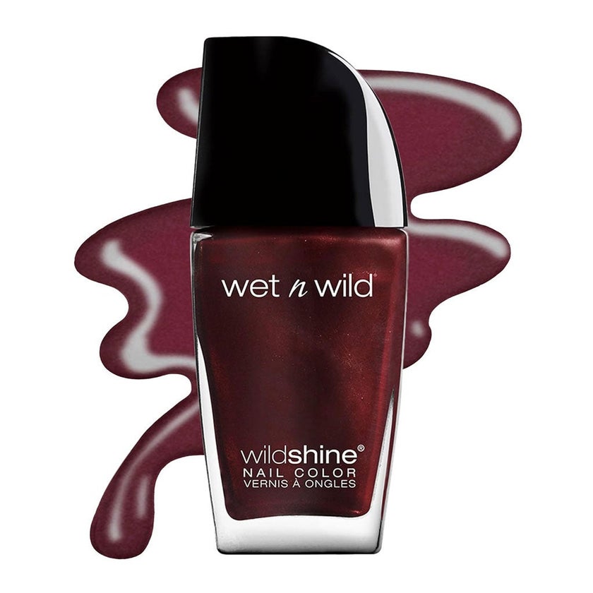 Wet n Wild Shine Nail Color - Burgundy Frost