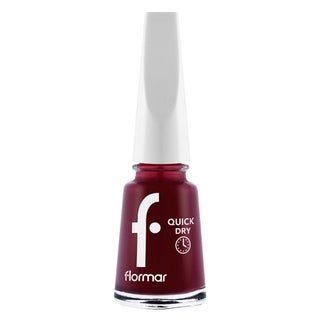 Flormar Quick Dry Nail Polish - QD22 Red Velvet